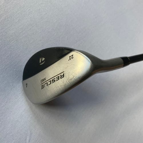 Left Handed Taylormade Rescue Mid 4 hybird golf club Regular Flex