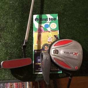 Tour X Juniors Golf Set (Driver, 7 Iron, Putter) Graphite Shafts