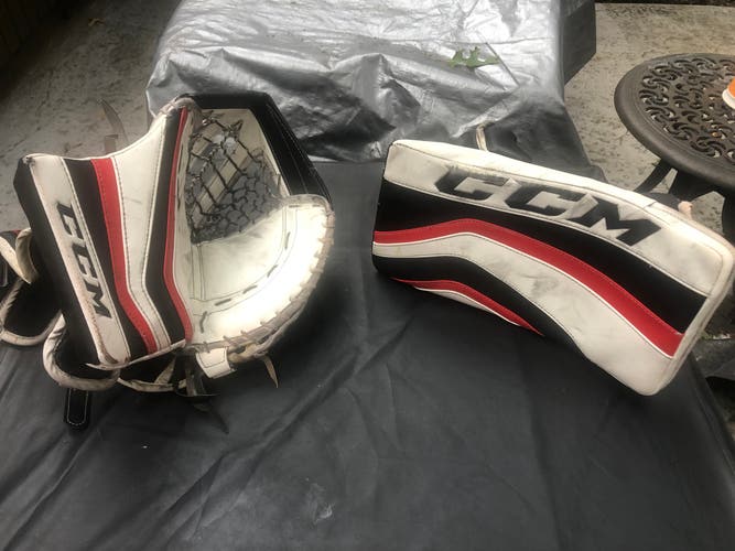 CCM Goalie Blocker and Glove Combo