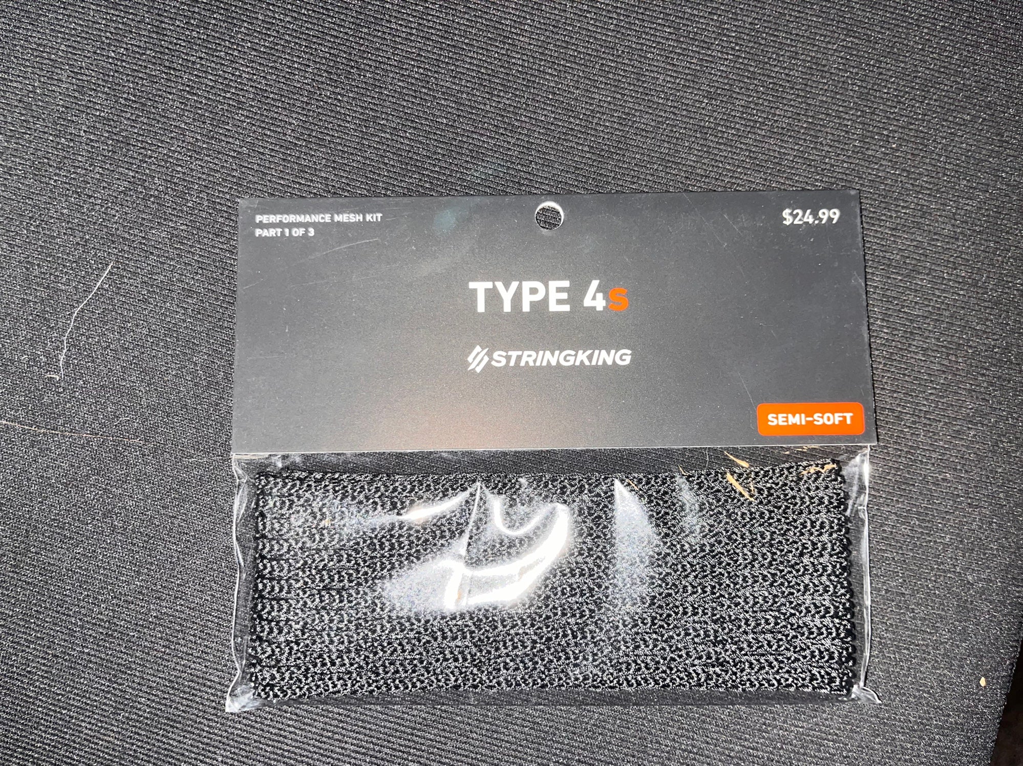 営業 StringKing Type 4X SemiHard Lacrosse Mesh Handy Kit with and