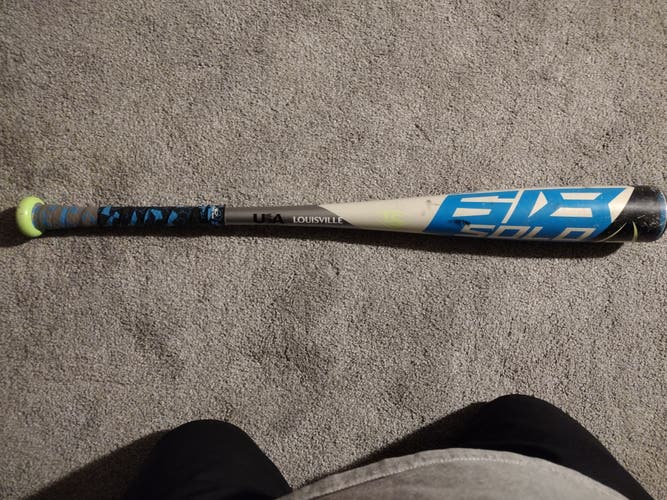Used 2018 Louisville Slugger Alloy Solo 618 Bat (-11) 18 oz 29"