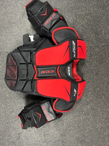Used Small CCM  Extreme Flex E1.5 Goalie Chest Protector