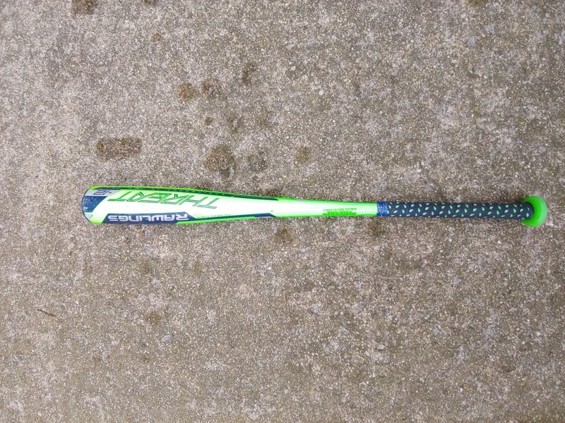 Used Rawlings Composite Threat Bat (-12) 16 oz 28"
