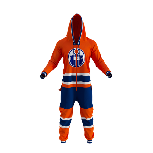 New Large Edmonton Oilers NHL Onesie