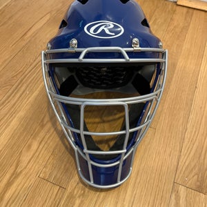 NEW Rawlings Adult Catcher’s Helmet (Royal Blue)