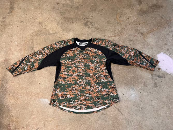 Camouflage Used XL Reebok Jersey