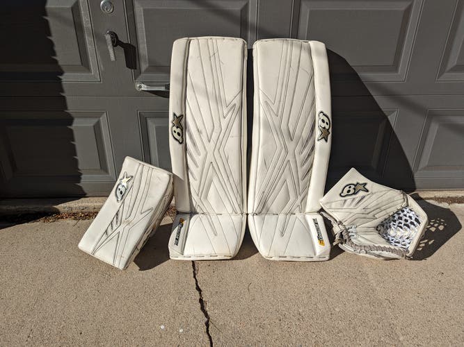 Used 35+1 Regular Brian's Sub Zero Pro 3 Goalie Full Set