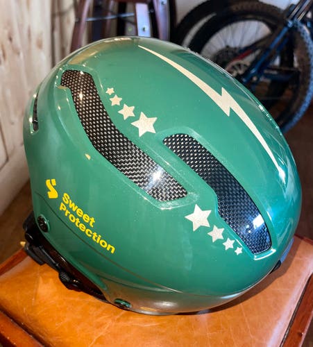 Carbon Fiber Sweet Protection Helmet - Unisex Medium/Large