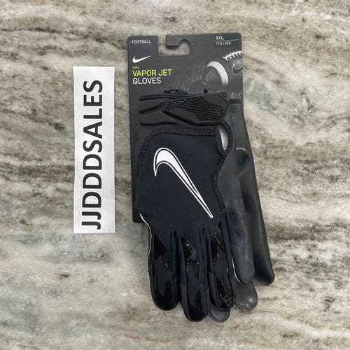 Nike Vapor Jet 6.0 Football Gloves NFL Black CZ8154-091 Men’s Size XXL NWT.