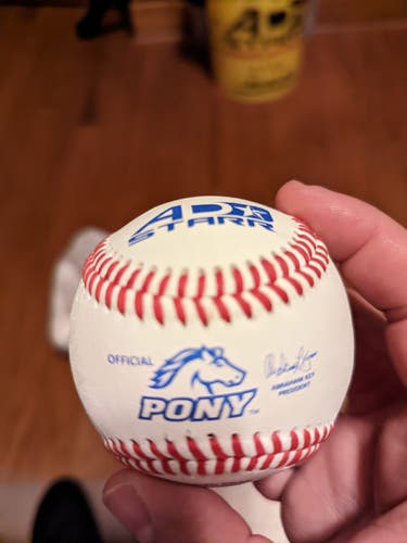 20 New AD Starr AD 100 PL Pony Baseballs