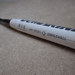 34/28  Demarini White Steel Signlewall Slowpitch Softball Bat ASA USSSA