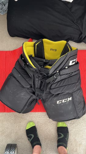 Used Medium CCM  Premier R1.9 Hockey Goalie Pants