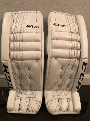 Senior 32" +1” CCM Lefevre Extreme Flex Pro Goalie Leg Pads