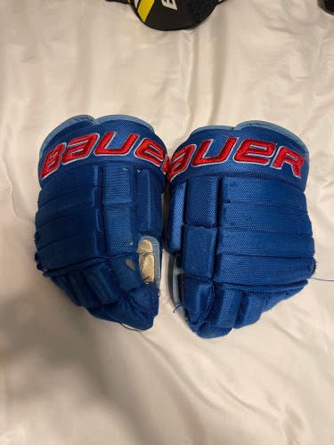 Maine Nordiques Pro Stock 4 Roll Gloves