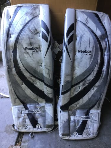 Used 28" Reebok Goalie Leg Pads