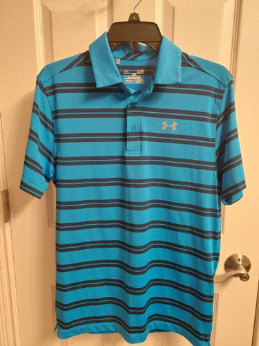 Youth Small Under Armour Shirt Blue