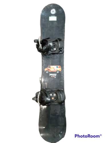 Used Burton Bullet 160 Cm Mens Snowboard Combo