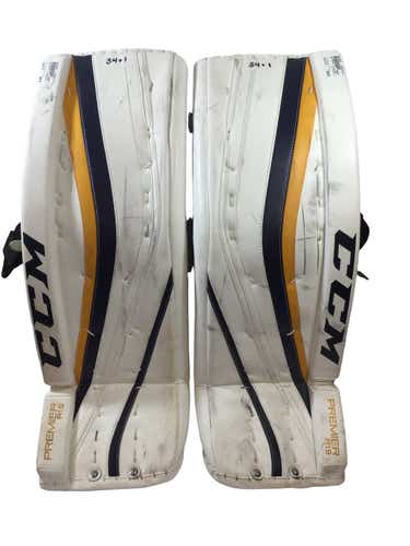 Used Ccm Premier 1.9 34" Goalie Leg Pads