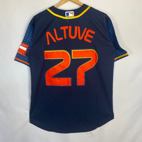 Hmo Souvenirs - Jersey Astros Retro #27 Altuve Talla M