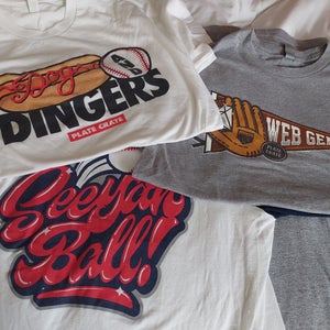 Youth Medium Baseball Shirts