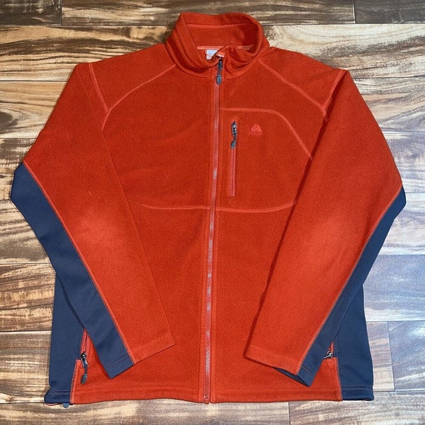 Vintage Nike Therma ACG 1/4 Zip Fleece Pullover Sweatshirt Rare Large L | SidelineSwap