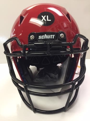 New Schutt Vengeance A11 Youth Football Helmet Red XL (NO TRADES)