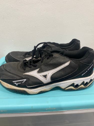 Black Adult Size 9.5 (Women's 10.5) Mizuno Shoes