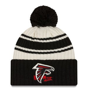 2022 Atlanta Falcons New Era NFL Knit Hat Sideline Beanie Pom Stocking Cap