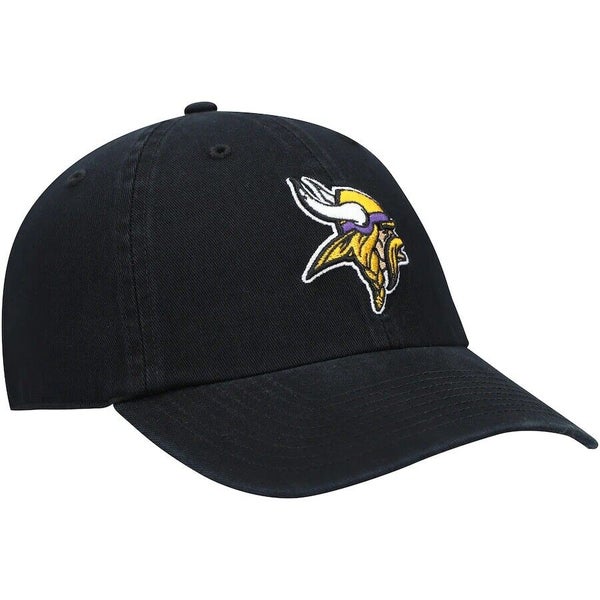 Minnesota Vikings 47 Brand NFL Clean Up Adjustable Strapback Hat