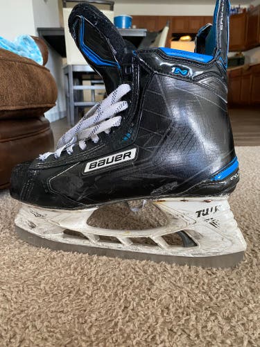 Used Kyle Turris Pro Stock Bauer Nexus 1N Regular Width Pro Stock Size 10 Nexus 1N Hockey Skates