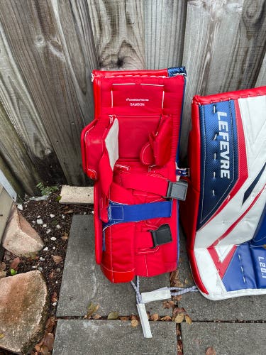 Used 30"  Lefevre Goalie Leg Pads