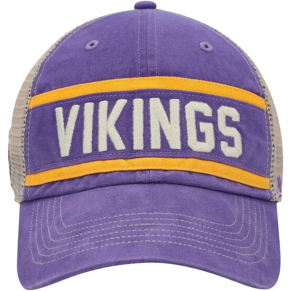 Minnesota Vikings NFL Clean Up Strapback Baseball Cap Dad Hat