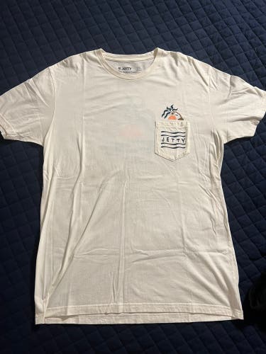 Jetty Surf Co. Coastal T Shirt Men’s XL Worn ONCE