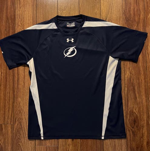 Tampa Bay Lightning Under Armour Shirt Pro Stock Team Issue