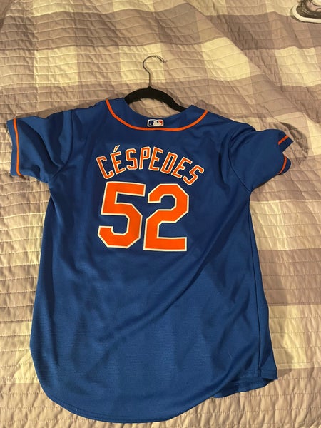 Men's New York Mets Yoenis Cespedes Majestic White Home Cool Base Player  Jersey