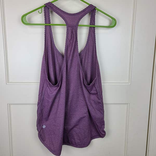 Lululemon Ebb & Flow Racerback Tank - Power Purple - lulu fanatics Purple Lululemon Tank Top main image 1