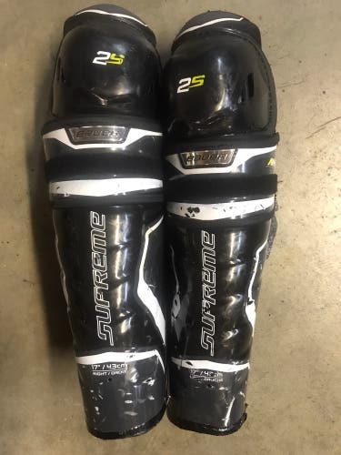 Bauer 2s shin pads 16 1/2”