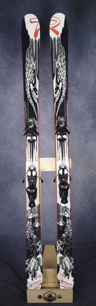 ROSSIGNOL SCRATCH SKIS SIZE 180 CM WITH SALOMON BINDINGS