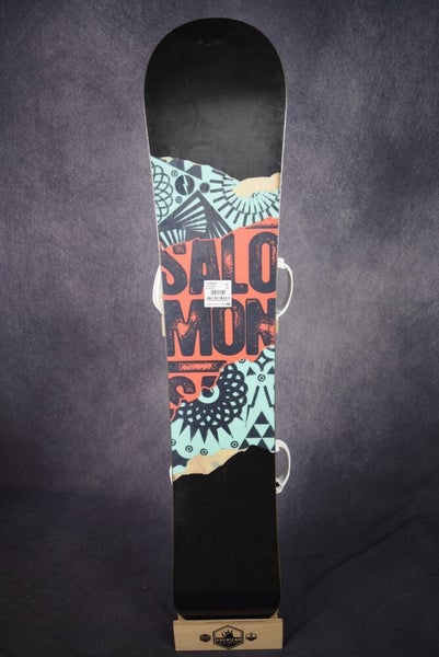 NEW SALOMON PULSE SNOWBOARD SIZE 156 CM WITH CHANRICH LARGE ...