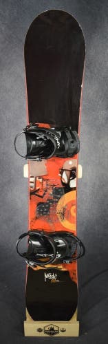 MORROW VAXOM SNOWBOARD SIZE 162 CM WITH UNION EXTRA LARGE BINDINGS