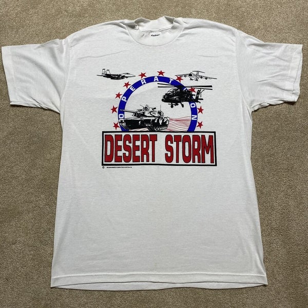 Vintage 90s Super Bowl x Desert Storm shirt