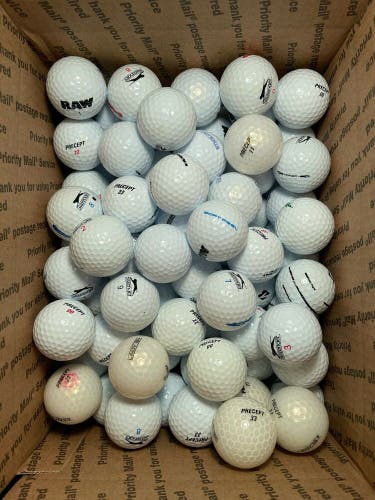 48 used assorted Golf balls