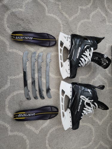 Like New Bauer Supreme Mach size 8 fit 2