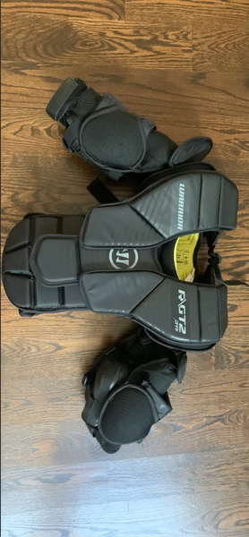 Used XL Warrior Ritual GT2 Goalie Chest Protector