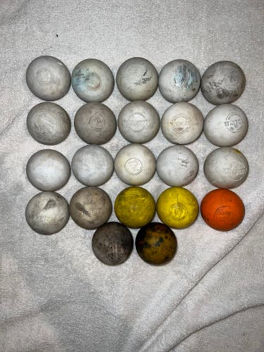22 Pack of Lacrosse Balls
