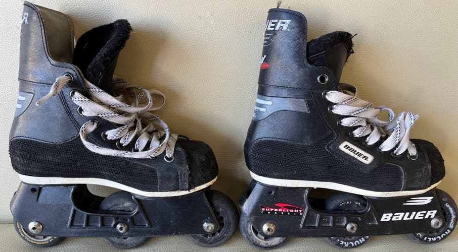 Bauer Inline Skates Junior Size 1