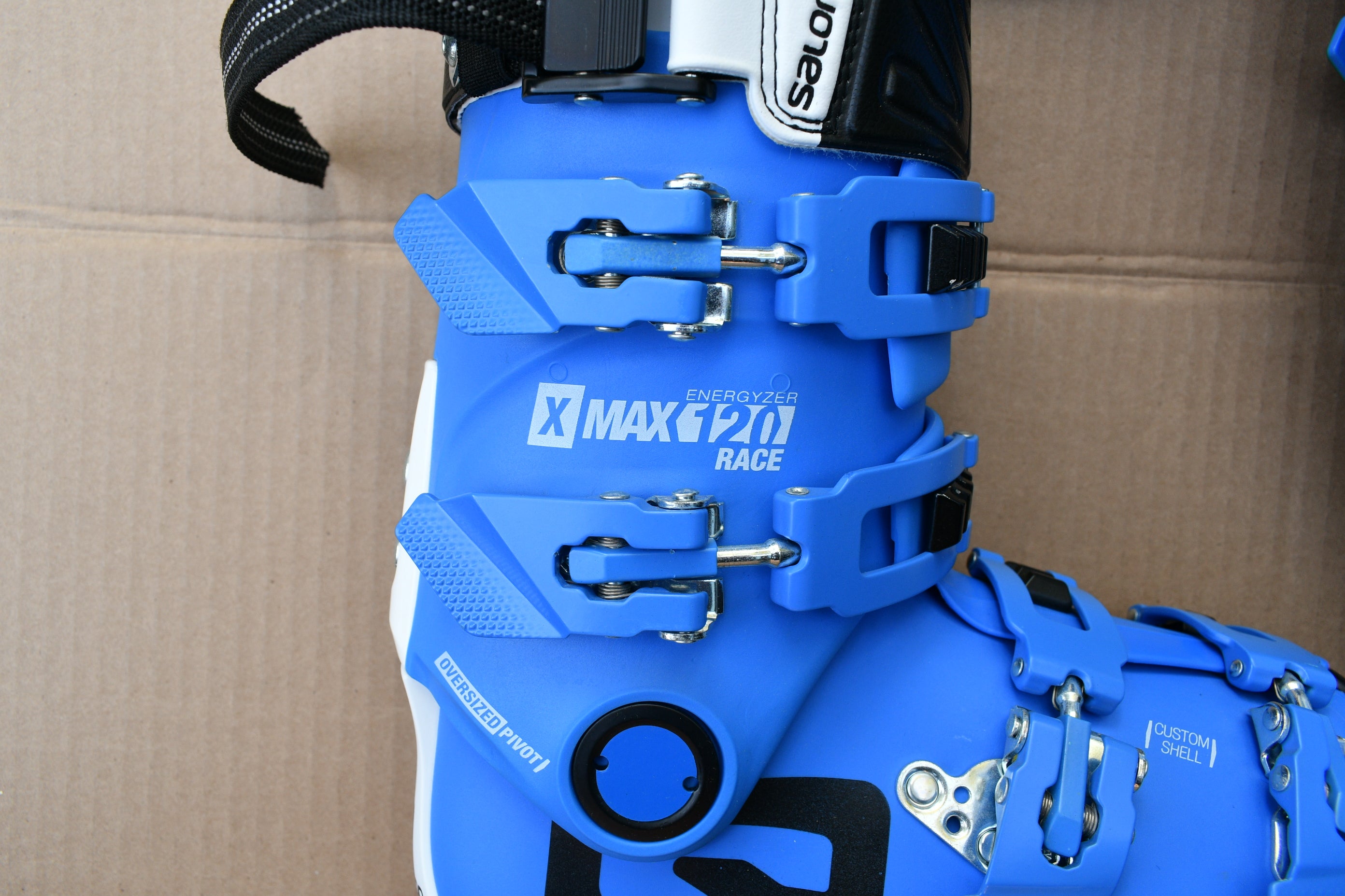 New Salomon X-Max Race 25.5 Ski Boots 120 Flex | SidelineSwap