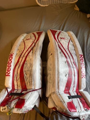 28" Reebok XLT Goalie Leg Pads