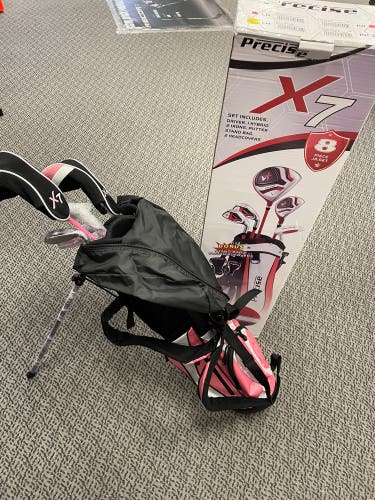 Precise X7 Pink Junior set (Age 6-8) left hand