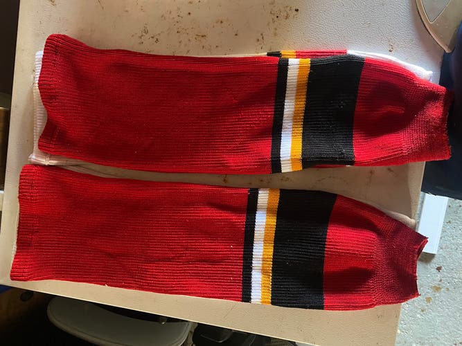 Red Used Large  Socks